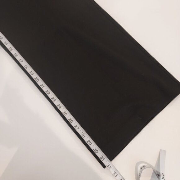 Theory High Waisted Wide Leg Black Pants Size 12 - Picture 4 of 14